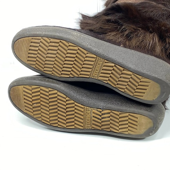 Tecnica Apres Ski Goat Hair Fur Boot Snow Winter 9 - Picture 9 of 12